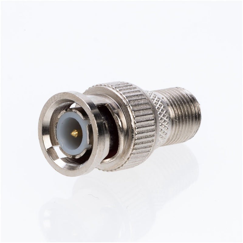 SATMAXIMUM Cctv4Less BNC Male Plug to F Female Jack Coax Adapter Connector for CCTV, DVR, and TV Applications - 20 Pack - Image 4